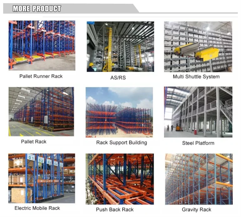 Tobacoo Storage Steel Warehouse Radio Shuttle Rack for Sales