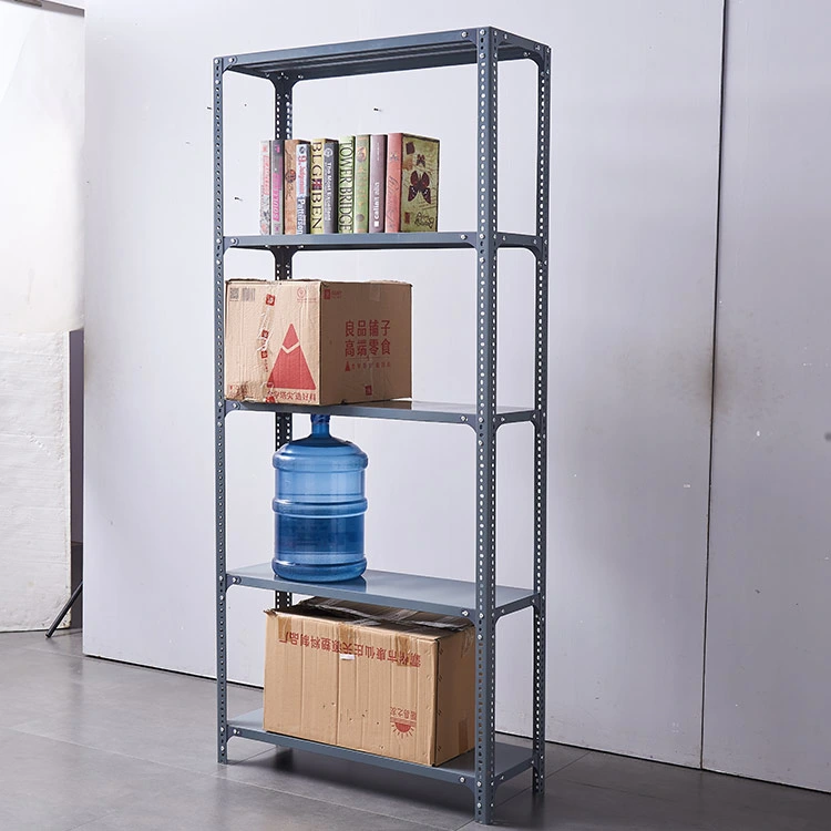 Industrial Warehouse Storage Steel Slotted Angle Light Duty Shelving